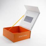LCD video packaging box 7 inch LCD video gift box innovative video packing box