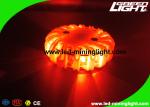 Custom Waterproof Led Warning Light Rechargeable Orange Color 3 Year Shelf Life