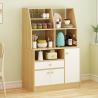 Buy cheap Wooden 141.5cm Height Sideboard Storage Cabinet Scratch Resistant from wholesalers