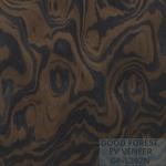 Engineered Wood Veneer Tree Root Wood Veneer Natural / Dyed Color