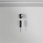 Metal Storage Shallow Depth Filing Cabinet 4 Drawer