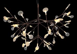 Wholesale Modern Restaurant Pendant Lamp Bedroom Lighting Suspension Tree Branch Led Hanging Lamp Firefly Chandelier from china suppliers