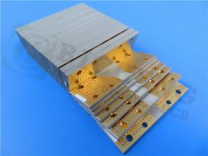 Wholesale 20mil Double Sided 1oz Copper Immersion Silver PCB Board RT / Duroid 6035HTC from china suppliers