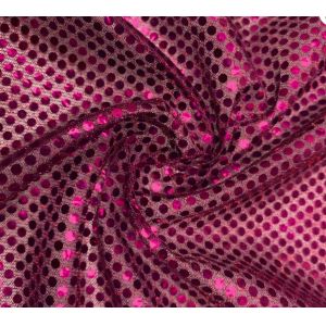 0.5mm Ultralight Metal Chainmail Fabric With Woven Metal Sequins