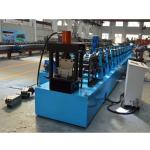 5.5KW 18 Stations C Channel Roll Forming Machine Cr12 Steel Cutter