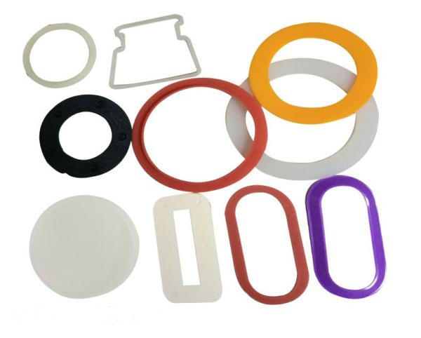 Food Grade Silicone Rubber Gaskets Aging Resistant Mechanical Use With Long Life