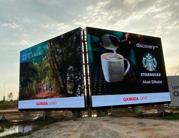 Full Colour Outdoor LED Displays IP65 Screen Video Digital Billboard For