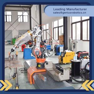 China Car Frame Robotic Arc Welding Machine , Automation Welding Robot Mag Simple Operation on sale