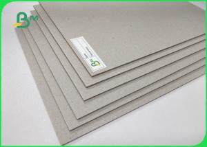 Wholesale 1500GSM Grey Board Made Of Recycled / Waste Paper Unpliant No Harm 2.4MM from china suppliers