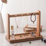 Entrance key shelf wooden desktop storage tray living room porch multi