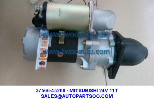 37566-35200, 3756645200 - MITSUBISHI NEW STARTER 24V 7.5KW 11T MOTORES DE