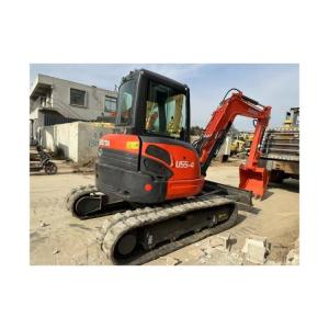Wholesale 2020 Original Kubota U-55 Hydraulic Crawler Excavator Digger 5 Ton Mini Digging Unit from china suppliers