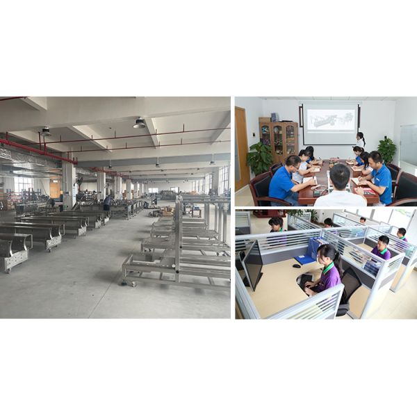Automatic Cream Or Jam Sandwich Biscuit Making Machine With Pile Packing Machine