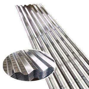 Wholesale Galvalume Galvanized Corrugated Aluminum Plate Wall Cladding 0.3mm 5754 from china suppliers