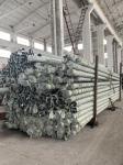 3mm Thick 25ft height Hot Dip Galvanized Octagonal Steel Power Pole