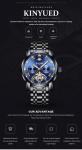 Analog Pointer Tourbillon Mechanical Watch Mens Mechanical Watches