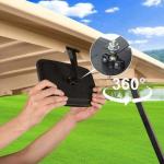 Golf Cart Center Mirrors Rear View Mirrors Fits Club Car EZGO YAMAHA Adjustable