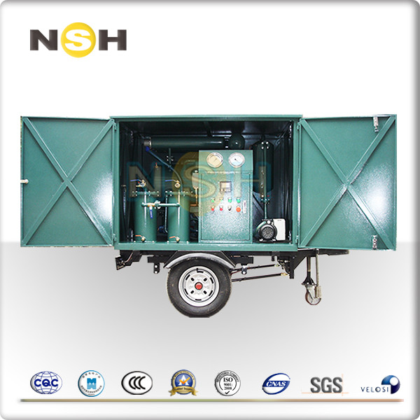12000L / H Insulation Transformer Oil Purifier Efficient Intelligent Single Stage Vacuum