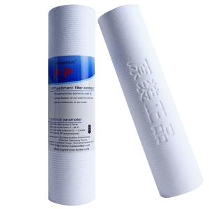 Wholesale 10/20inch 1/5 Micron PP Melt Blown Water Filter Cartridge for Home Water Purification from china suppliers