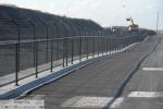 60mm x 60mm x 4.00mm PVC coated Cyclone Wire Fence Panels