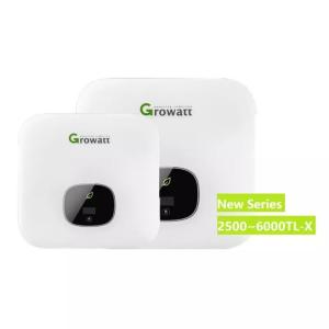 Wholesale Growatt MIN 4200TL-X 2.5Kw 3Kw 3.6Kw 4.2Kw 4.6Kw 5Kw 6Kw 1Phase On Grid Solar Power Inverters from china suppliers