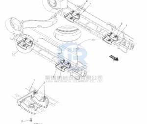 Wholesale YN63D00006P1 Guide Track Excavator Undericarriage Parts For skSK200-8 SK210LC-8 from china suppliers