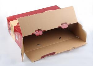 Wholesale Green Tea / Dried Food Recycled Paper Gift Boxes with Handle / Ribbon from china suppliers