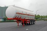 Gooseneck Type Oil Tank Trailer 3x13T Fuwa Axle 28600L For Petroleum / Gasoline