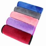 Super Soft Microfiber Makeup Cloth , Makeup Eraser Towel 18cm X 40cm