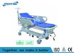 Luxurious PP Patient Transfer Trolley , Mechanical Stretcher Cart