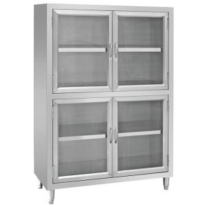 Wholesale Standing Type Stainless Steel Kitchen Base Cabinets Stable Structure from china suppliers