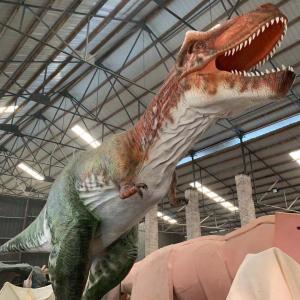 Wholesale Big Realistic Animatronic Dinosaur T Rex Dinosaur Statue And Playground from china suppliers