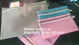 Wholesale Official Stationary File Mesh Bag with Zipper Lock PVC Document Bag in Waterproof Packaging Bags,BAGEASE, BAGPLASTICS from china suppliers
