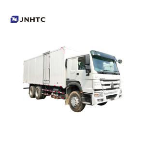 China Sinotruk Howo 25 ton 10 Wheels Van Cargo Box Truck For Nigeria Market on sale