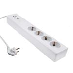 Smartlife 1.5M 2000W CE Smart Home Power Strip For European Travel