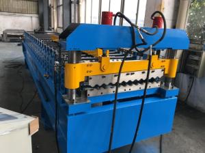 Wholesale 380V 50Hz 3 Phases Roof Panel Roll Forming Equipment Manual Decoiler 20GP Container from china suppliers