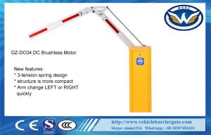 Wholesale Security 4.5M Folding Arm RS485 RFID Car Park Boom Gate With Solar Power from china suppliers