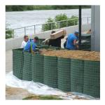 Processing Service Welding Galvanized Defence Barriers for Flood Protection Wall