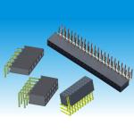 2.0 mm Pitch H 6.35 Dual Row Female Header Connector Right Angle