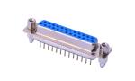 VGA Socket 25 PIN D Sub Connector 1000M Omega Min Insulation Resistance