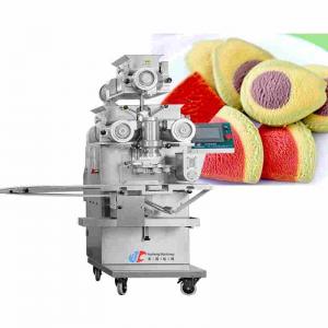 China Automatic Sliced Cookie Encrusting Machine 5kw Small Cookie Making Machine on sale