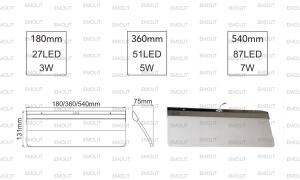 Wholesale Aluminium Panel Light For Furniture Shelf CE Approval from china suppliers