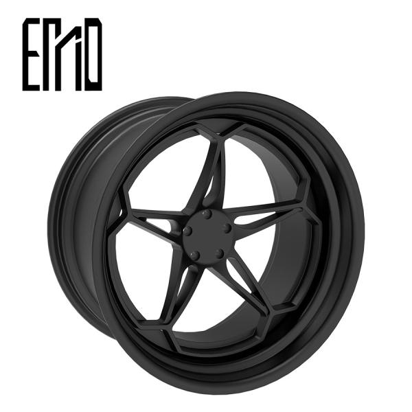 Custom Motorcycle CNC Forged Wheel LG-47 Sharp Four Pointed Star Style Front