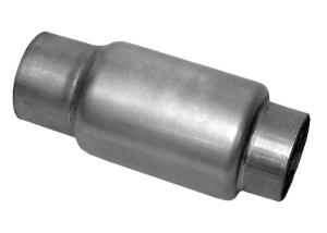 Wholesale Race Bullet 3 In Inlet 3 In Outlet Stainless Steel Exhaust Resonator 6.5 In Overall Length from china suppliers