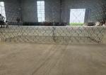 Hot Dipped Galvanised Gabion Boxes 2*1*1 Hole Size 80*100 Diameter 2.7mm