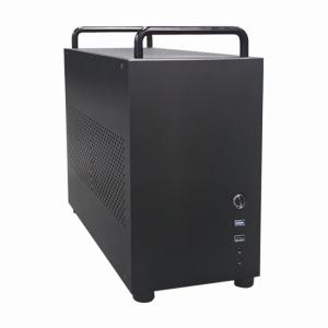 Wholesale Tempered Glass 140mm PSU Aluminium PC Case With 12cm Fans from china suppliers