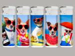 Popular Custom Logo Electronic Gas Lighter for Cigarette Gift or Decorative