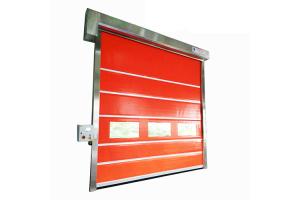 Wholesale H2008 Durable High Speed Roll Up Door Full Transparent 1.5mm PVC Window from china suppliers