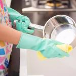 Industrial anti-static gloves pu carbon fiber is suitable for clean room clean