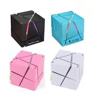 Wholesale Home Theater Wireless Speaker System Mini Cube Super Bass Stereo Audio Loud Wireless Speaker Support TF Card For Smartph from china suppliers